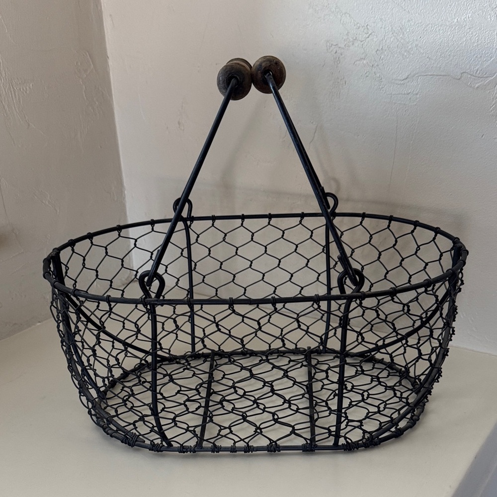 Rustic Wire Basket
